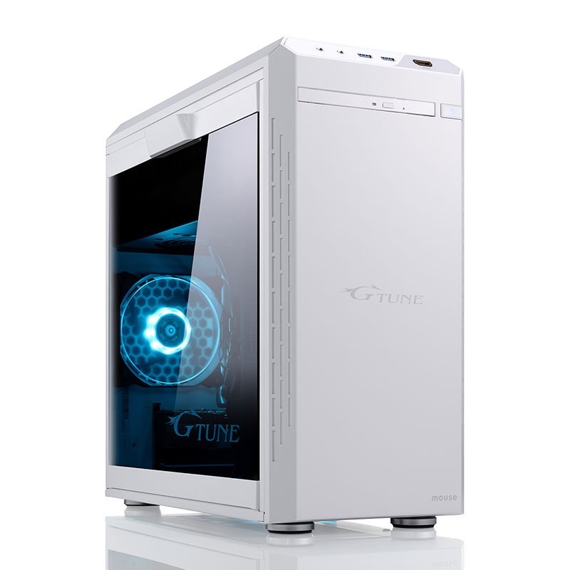 マウスコンピューター「G-Tune」のBTOゲーミングPCでホワイトカラーが 