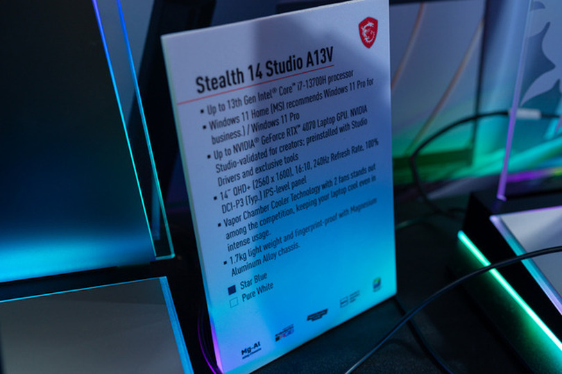 Stealth 14 Studio A13V