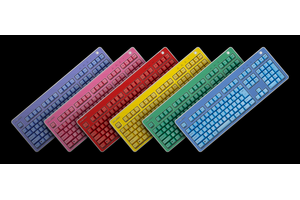 「リアルフォース」のキーボードを着せ替えできる6色のカラーパネルが販売開始―既発のカラーキーキャップとの組み合わせも魅力 画像