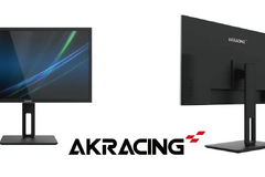 ゲーミングチェア大手「AKRacing」の新製品は、まさかのハイエンドモニター！国産有機ELで美麗な4Kを実現 画像