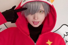 コスプレイヤー・えなこさんが「だるまいずごっど」に変身！初男装コスで“圧倒的イケメンっぷり”を披露 画像