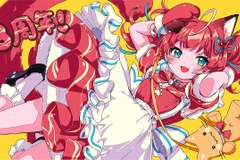 赤見かるびさんが活動開始から3年を迎える…2023年は世界の女性ストリーマーでトップ10にも食い込むお肉の国のお姫様 画像