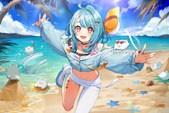 VTuberグループ「ぶいすぽっ！」新メンバーに白波らむねさんが加入！ビジュアルにはゲームのヒントも？ 画像