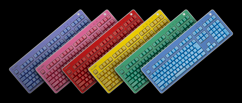 「リアルフォース」のキーボードを着せ替えできる6色のカラーパネルが販売開始―既発のカラーキーキャップとの組み合わせも魅力