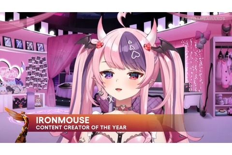 TGA2023の「Content Creator of The Year」はVTuberに！アメリカ発VShojo所属の「ironmouse」が受賞 画像