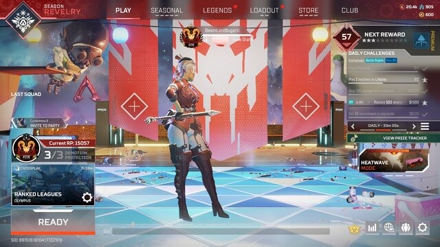 Apex Legends』海外プロが“アーマーなし”縛りでルーキーからプレデター