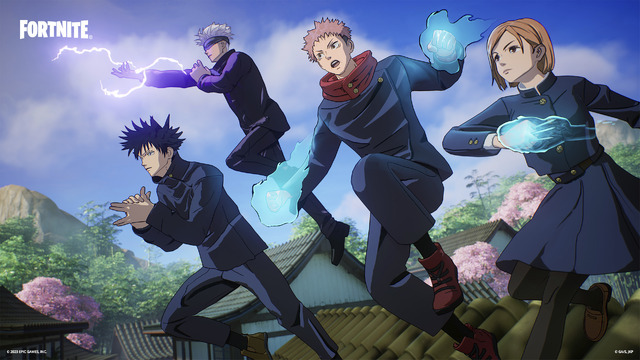 フォートナイト』×人気アニメ「呪術廻戦」コラボまもなく配信！新 