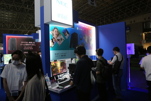 日本での発売も間近 インテル Arc Tm 搭載pcや最新ゲームもプレイできるインテルブースをチェック Tgs22 Rugs ラグス Supported By Intel